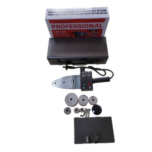 Trusa plita PPR 1000w aparat sudura tevi, 6 bacuri, valiza metal, Profesional CAMPION CMP1325 - Img 5