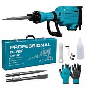 Ciocan Demolator picamer 3500w, 60j, 1400rpm, 16kg, sds-hex 65mm, maner anti-vibratii CAMPION PROFESSIONAL CMP1841`