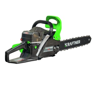 Drujba pe benzina 8.3cp, 58cc, 11.000rpm, 400mm, ungere automata, maner anti-vibratii, pornire easy-start, KRAFTNER KF-8800 - Img 4