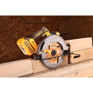 Fierastrau Circular 185mm, 4800rpm, brushless, 20V, fara acumulator Ingco CSLI1851 - Img 9
