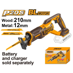 Fierastrau Sabie 20V CRSLI2108 – Motor Brushless, 0-2800 rpm, Taiere Lemn 210mm / Metal 12mm, Viteza Variabila, Fara Acumulator - Img 2