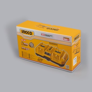 Incarcator rapid Dublu 8A acumulator P20S - Ingco FCLI2082 - Img 11