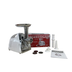 Masina de tocat carne electrica 3000w, *3 in 1*, carne, carnati, chiftele, 3 site inox, PROFESSIONAL Campion CMP1683 - Img 2