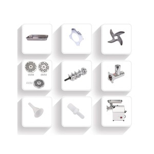 Masina de tocat carne MK22, PROFESIONALA, 4500w, MK22, constructie profesionala inox, 2 site, reverse, Campion CMP1787 - Img 3