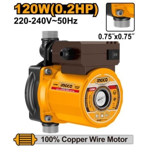 Pompa de Recirculare Apa Calda 120W cu 3 Trepte de Reglaj INGCO SCM120 - Img 2