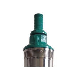 Pompa submersibila de mare adancime ALFA CMP1560, 4QJD2-80/16-2.2, 16 turbine, 2.2kW (3HP), 10.000 l/h, Hmax 160m, cablu 30m, diametru 100mm, racord 1-1.5", 110-220V, bobinaj cupru, inox – contine taxa EEE 35 RON - Img 3
