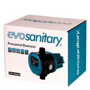 Prescontrol electronic cu reductor de presiune incorporat Evosanitary 683640, 220-240V, 16A, 2.2kW, pornire reglabila 1.0-4.2 bar, IP65, racord 1" - Img 2