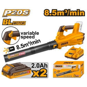 Suflanta Frunze 20V CABLI20428E – Motor Brushless, 0-18500 rpm, 144 km/h, 2 Acumulatori 2.0Ah, Turatie Reglabila - Img 2