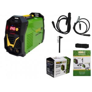 Aparat de sudura invertor 340A, 1.6-5 mm, IP21, 4kg, regulator amperaj, accesorii incluse PARTNERPRO-340A - Img 5