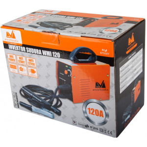 Aparat sudura invertor 120A, afisaj digital, MMA, compact, Evotools WMI-120, cod 675327 - Img 2