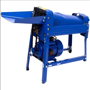 Batoza electrica dubla porumb Campion CMP1221, motor electric 1500W (1.5kW) cu bobinaj cupru, 3000 rpm, capacitate 1500–2000 kg/h, alimentare 220V, constructie metalica gabarit mare - Img 2