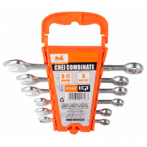Chei Combinate 6 buc Ets, 8-9-10-13-14-17mm, Evotools 675457 - Img 2