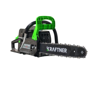Drujba pe benzina 8.3cp, 58cc, 11.000rpm, 400mm, ungere automata, maner anti-vibratii, pornire easy-start, KRAFTNER KF-8800 - Img 2