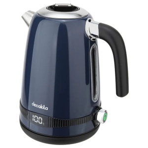 Fierbator Apa Inox cu Ecran LCD 2200W 1.7L cu Functie Ajustare a Temperaturii Decakila KEKT021L