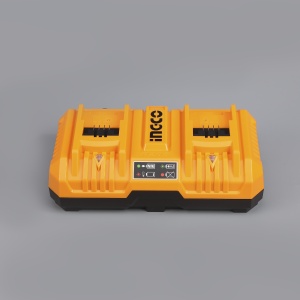 Incarcator rapid Dublu 8A acumulator P20S - Ingco FCLI2082 - Img 8