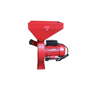 Moara Electrica 4500w Rosie pentru Uruiala CMP1335R, 4.5KW, 300kg/ora, Motor Electric 100% Cupru, 20 Ciocanele, 4 Site Interschimbabile, Cuva Metalica Extra Mare, Butuc Direct pe Ax, Protectie Suprasarcina - Img 4