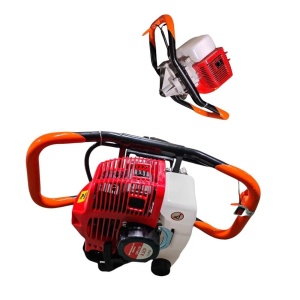Motoburghiu pe benzina CMP4350N GT-4350M 8.5CP, 52cc, 9200rpm, motor 2 timpi, rezervor 1.2L, adancime 800mm, latime 100-300mm, manere rabatabile, fara burghiu - Img 3
