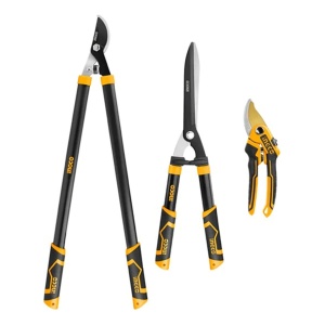 Set Foarfeca Gard Viu + Foarfeca Pomi 3 Buc INGCO – HLT76033 – Performanta Profesionala si Fiabilitate Extinsa - Img 4