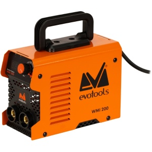 Aparat Invertor de Sudura cu Afisaj Digital WMI 200, anti-stick, ventilatie, 2.5-3.2mm, Evotools 683146 - Img 3