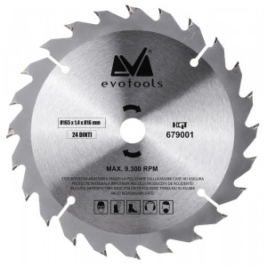 Disc Fierastrau Circular One Epto 165 x 1.4 x 16 mm, compatibil: 678488 - Img 1