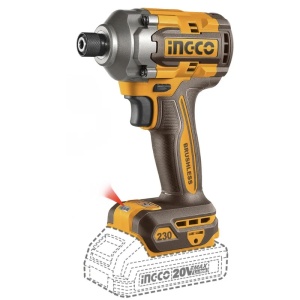 Filetanta cu impact 20V 1/4" CIRLI2023, motor brushless, 230Nm, 3 trepte viteza, 2 x acumulator 2.0Ah, incarcare 220-240V - Img 6