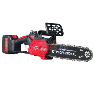 Mini Drujba electrica 8AH, 48V, 300mm, 2 acumulatori, brushless, ungere automata, 1800w, CAMPION CMP1756 - Img 7