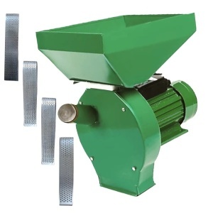 Moara cereale electrica 3800w 3.8kw, 3000rpm, 4 site de rezerva, 350kg/h cicanele profesionale