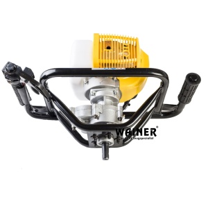 Motoburghiu pamant 73cc 8CP + burghiu 150 mm WAINER EA3 - Img 2