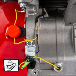 Motor pe benzina 10CP, 177F, 25mm ax orizontal, OHV 4 timpi, 196cc, rezervor 3.6L, Campion CMP0723 - Img 2