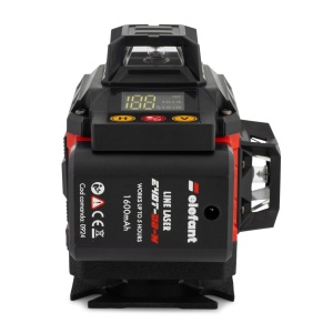 Nivela laser cu trepied 16 linii, 25m, display LCD, Timp de nivelare ≤ 5s, ±0.2 mm/1m, 2 acumulatori, PROFESIONAL, ELEFANT E4DT-DB-M - Img 5