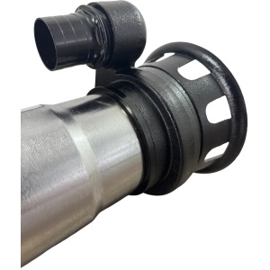 Pompa Apa Murdara Submersibila Inox Fara Plutitor GW GW7517, Putere 1100W (1.1KW), Cablu Alimentare 6.7m, Inaltime 41cm, Latime 20cm, Circumferinta 40.5cm, Carcasa Otel Inoxidabil, Pentru Evacuare Apa cu Impuritati - Img 4