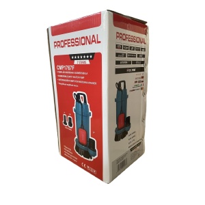 Pompa submersibila apa curata-murdara CMP1767F QDX10-35-1.1F, 1.1kW, 1.5HP, debit 10 mc/h, inaltime refulare 35m, iesire 2" / 1.5" / 1", 2860RPM, 110-220V, cu plutitor - Img 5