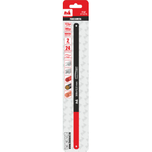 Set 2 panze bomfaier bimetal 300x12.5mm, 24 dinti/2.5cm, Evotools 673276 - Img 2