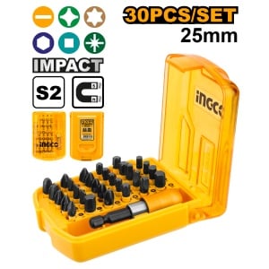 Set Biti Impact 30buc INGCO AKSD68303 - Img 1
