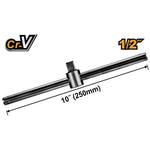 Teu Culisabil tel crom‑vanadiu 50BV30 1/2 250mm INGCO HSTB12101 - Img 1