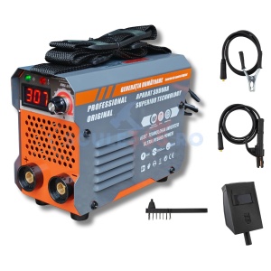 Aparat de sudura invertor 300A MMA, electrozi 1.6-4 mm, cablu 300 cm, protectie supraincalzire IP21S – set complet cu 4 magneti de sudura KRAFTNER KF-1408 – Ural Mash – MMA 300 Next Generation CMP0744 - Img 2