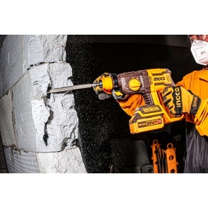 Ciocan Rotopercutor Picamer 20V, 2J, 5000pm, brushless, SDS plus Fara acumulator Ingco CRHLI20208 - Img 9