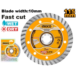 Disc Diamantat Turbo 115xmmX7,5mm INGCO DMD031152