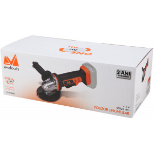 Flex Polizor Unghiular 125 MM fara Acumulator MAX 20V ONE EPTO Evotools 678486 - Img 2