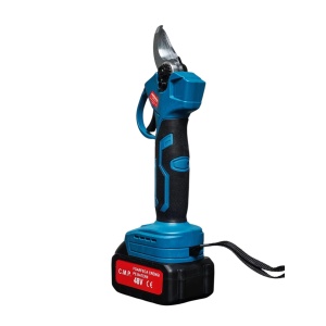 Foarfeca electrica cu 2 acumulatori 48V x 8AH, pentru gradina, diametru taiere 27mm, Valiza, profesional e-XPERT ORIGINAL Protools CMP1612 - Img 7