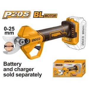 Foarfeca electrica pentru gradina 20V fara acumulator Ingco CSSLI20258