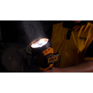 Lanterna LED portabila Ingco CWLI2088, 20V, 22.5W, 2000 lumeni, cap reglabil 130°, IP20, 24.2x13.5x13.5 cm - Img 10