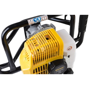 Motoburghiu pamant 52cc 6CP + burghiu 150 mm WAINER EA2 - Img 3