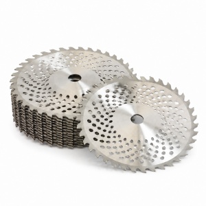 x20 SET - Disc vidia 255mm, CONCAV (tip farfurie), 40 dinti pentru motocoasa, dinti vidia premium, CAMPION PROFESSIONAL CMP1374