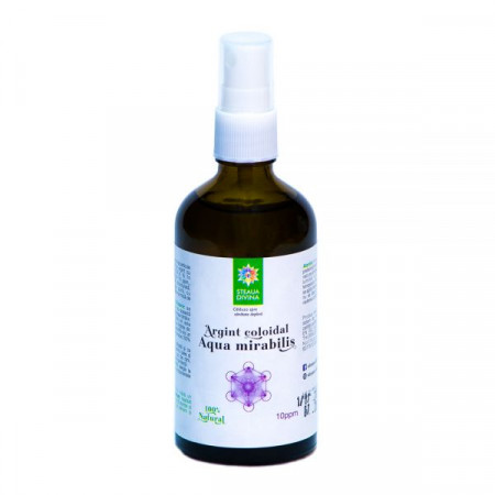 STEAUA DIVINA ARGINT COLOIDAL CU PULVERIZATOR 100ML