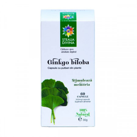 Ginkgo Biloba 60CPS