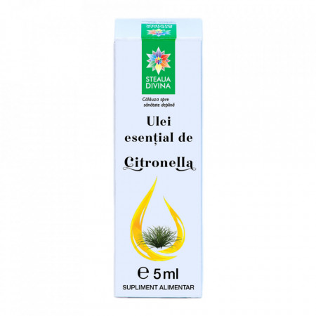 STEAUA DIVINA ULEI ESENȚIAL DE CITRONELLA 5ML