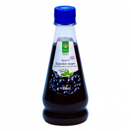 Black Currant with Stevia Syrup 250ML