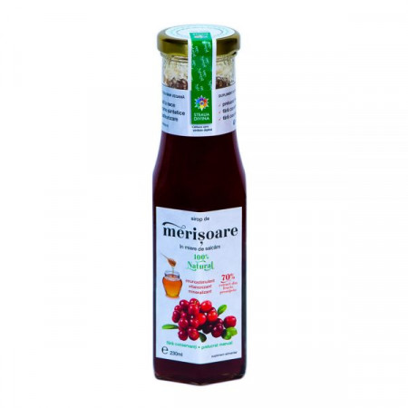 Cranberry Syrup With Honey 230ML
