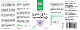ARGINT COLOIDAL 10 PPM 200ML - Img 2